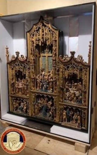 Restituite alla Spagna 65 opere trafugate in Italia